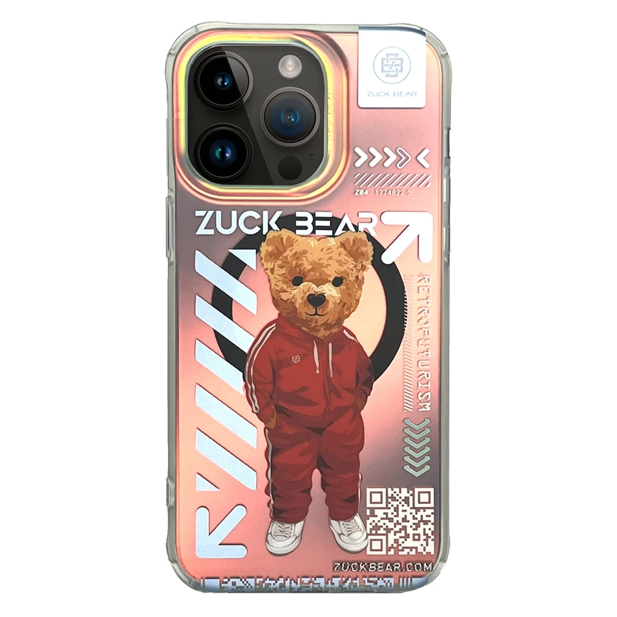 ZuckBear Apple iPhone 15 Pro Max New York Never Sleeps Magsafe Kapak - Brooklyn Baller